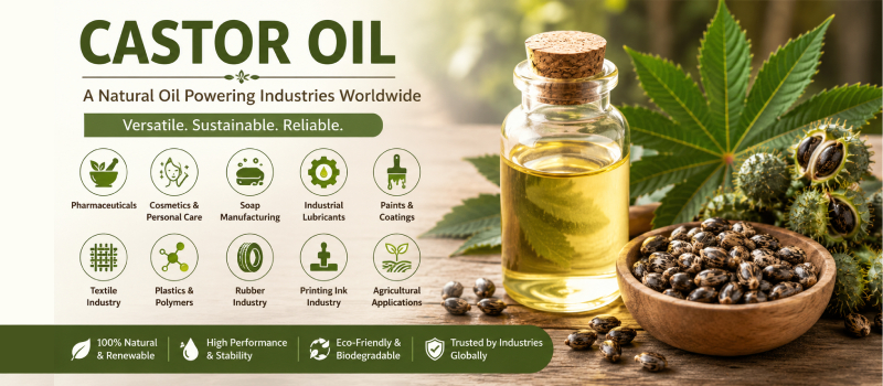 Castor Oil: A Natural Oil Powering Industries Worldwide
